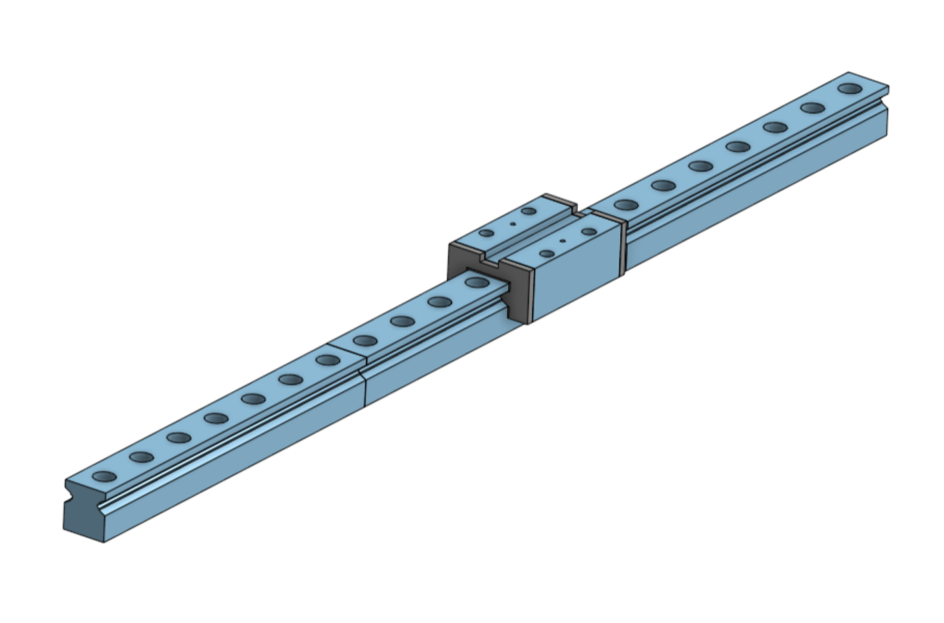 直线导轨及小车