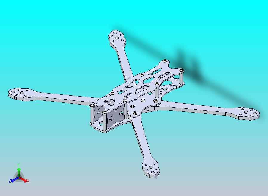 Apex HD 7 英寸 FPV 无人机框架