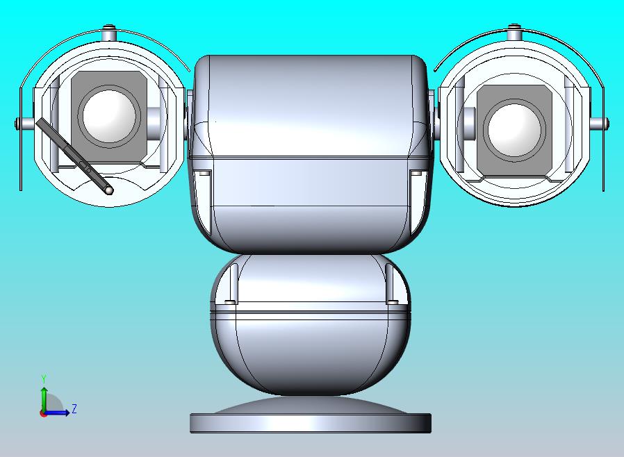 网络摄像机云台
