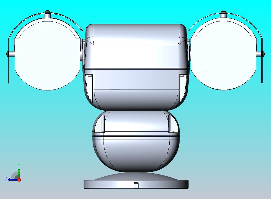 网络摄像机云台