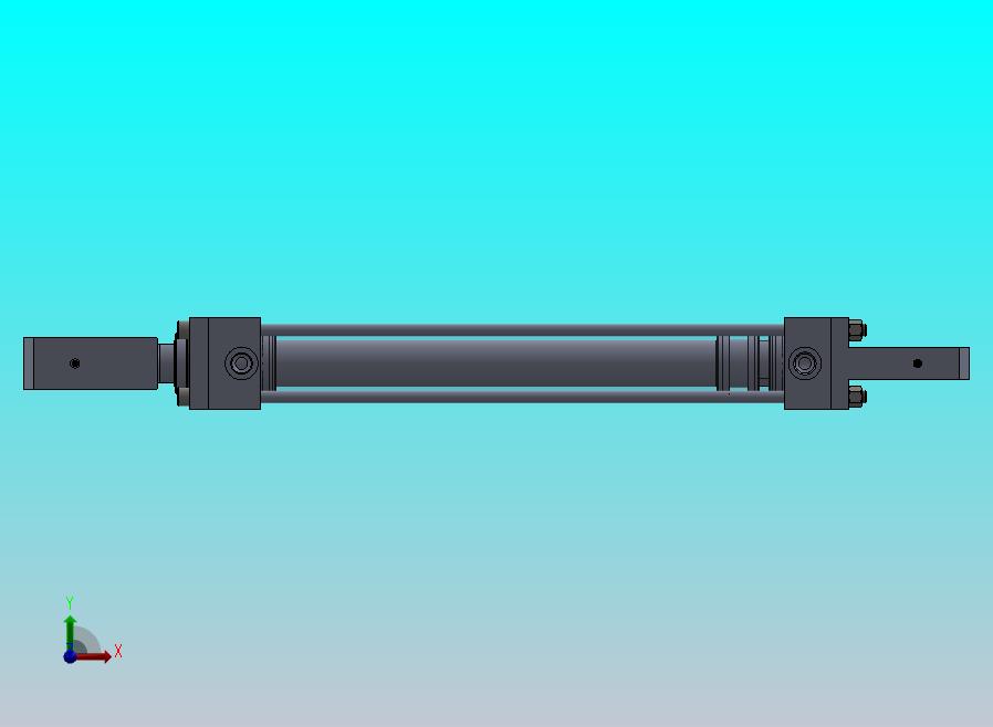 横拉杆液压缸63x45x430 mm