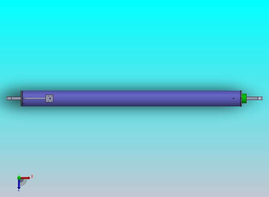 焊接式液压缸（带前后安装孔）180x125x2701 mm