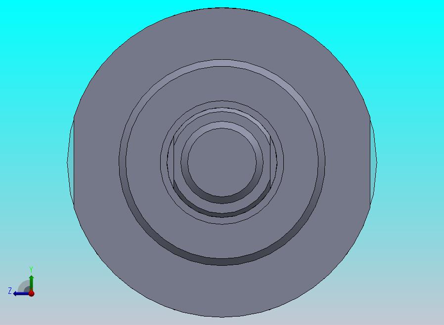 圆形气动缸（双杆型）40x16x132毫米