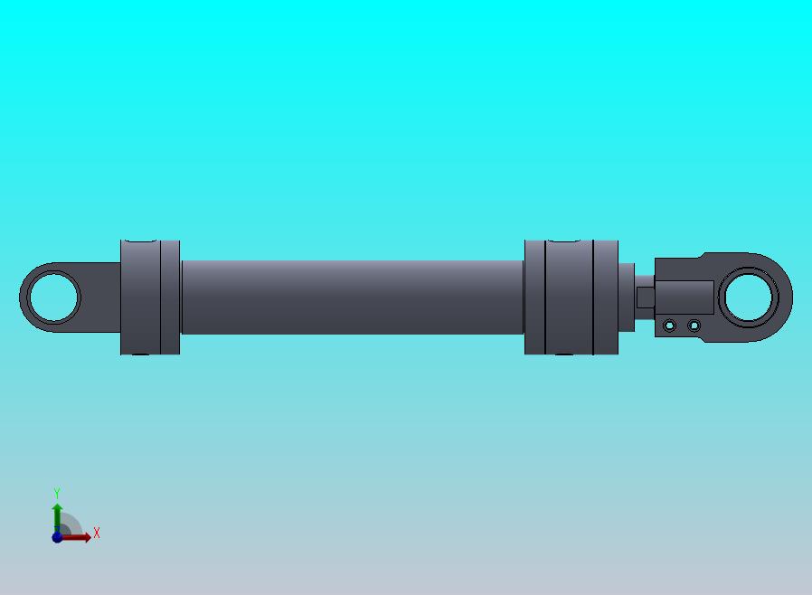磨机型液压缸（前后支脚固定）63x45x330 mm