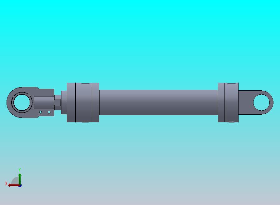 磨机型液压缸（前后支脚固定）63x45x330 mm