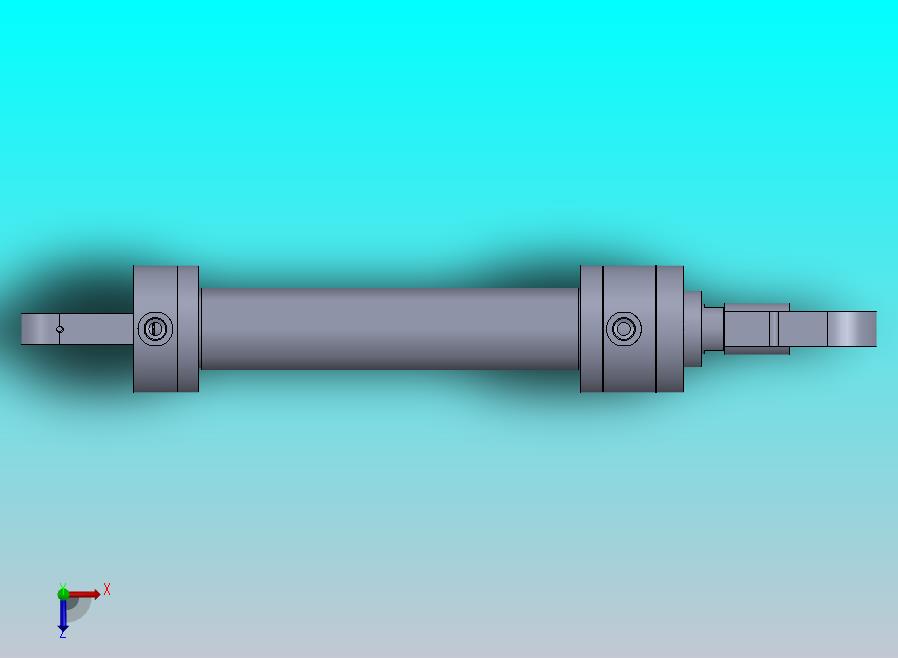 磨机型液压缸（前后支脚固定）63x45x330 mm