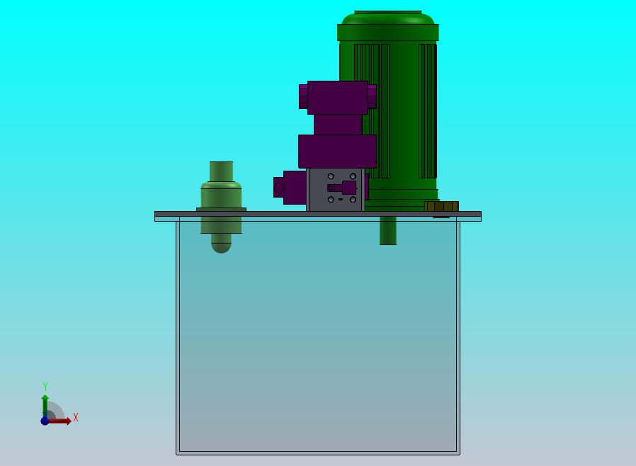 带油箱的液压装置