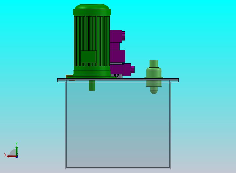 带油箱的液压装置