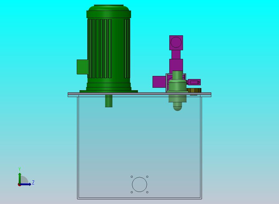 带油箱的液压装置