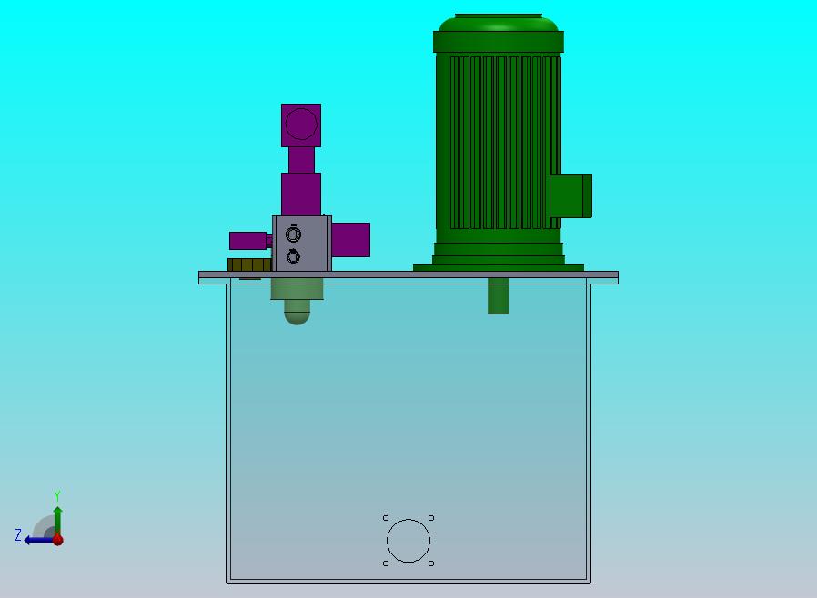 带油箱的液压装置