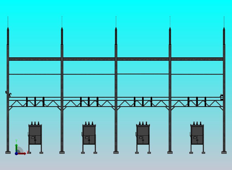13.8 kV 变电站总装方案