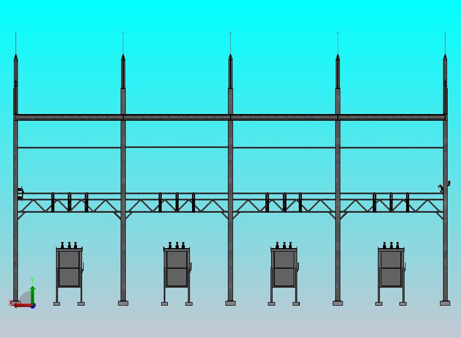 13.8 kV 变电站总装方案