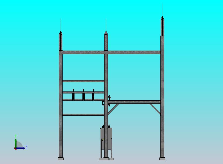 13.8 kV 变电站总装方案