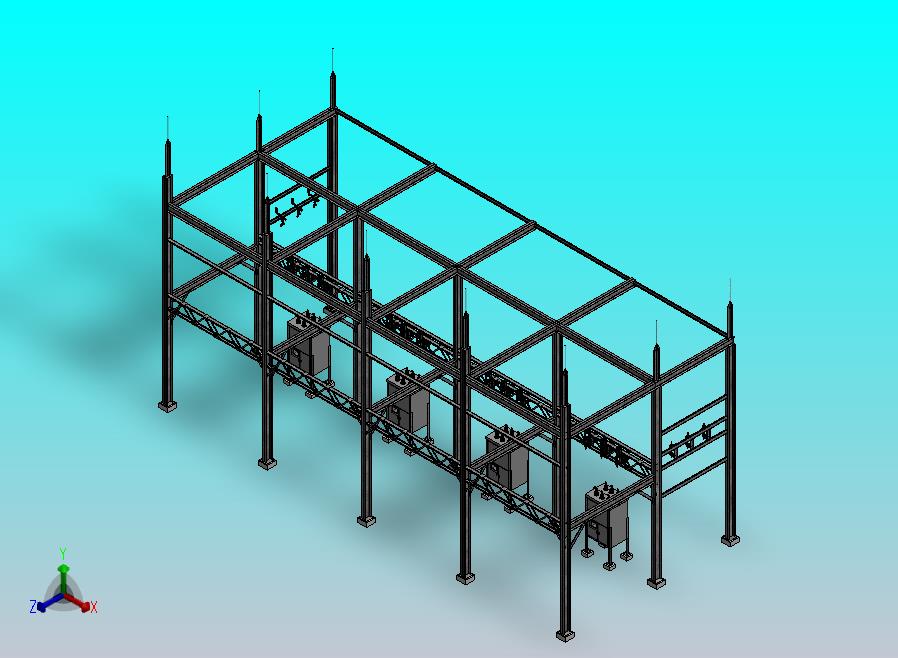 13.8 kV 变电站总装方案