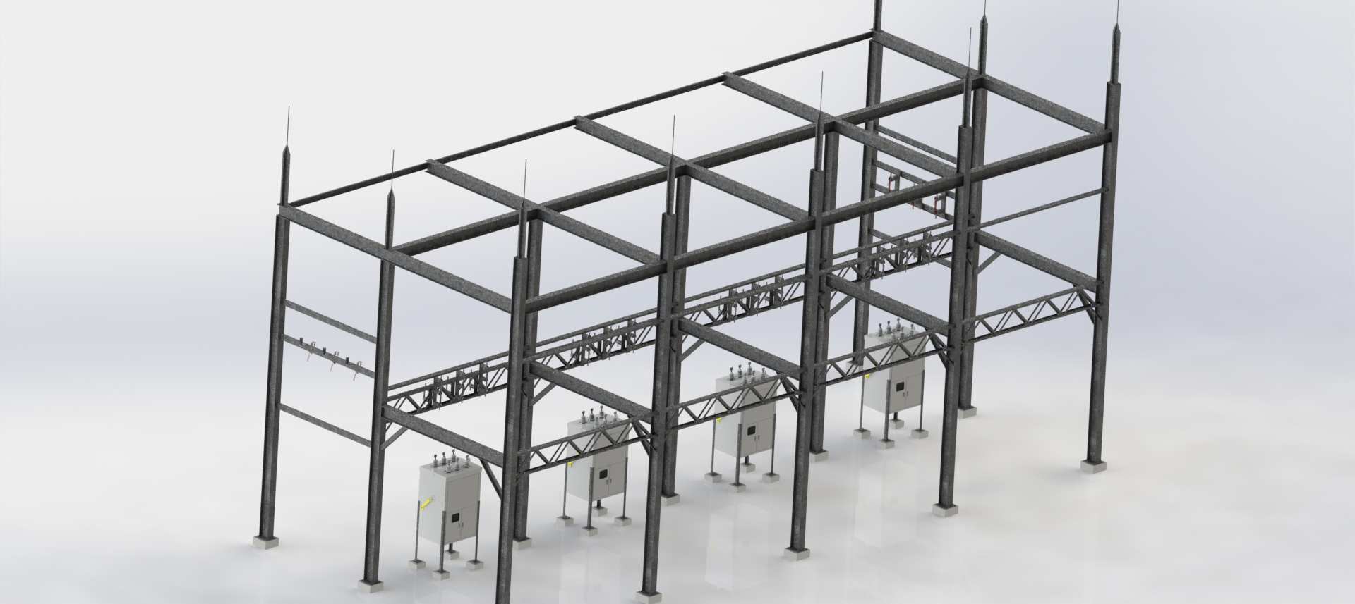 13.8 kV 变电站总装方案