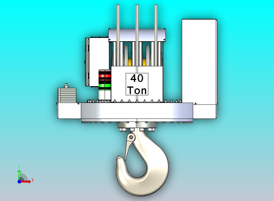 电动吊钩滑车40T