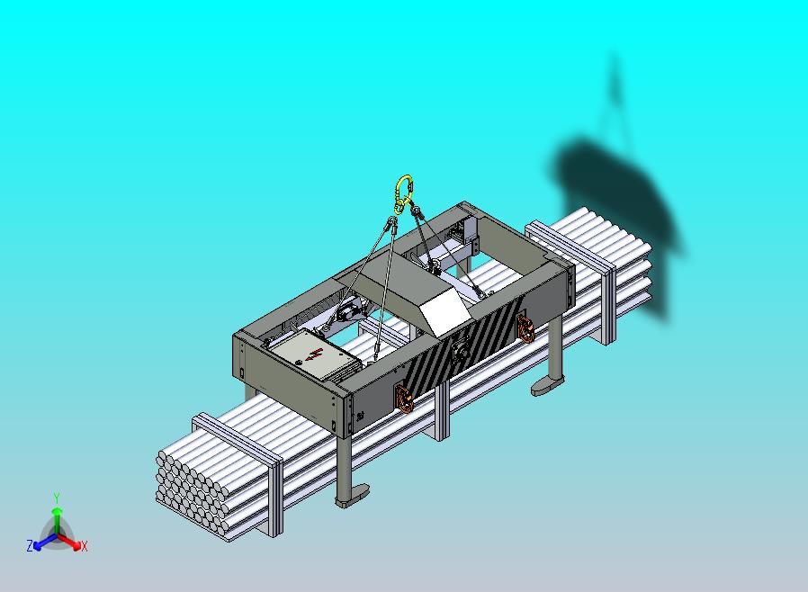 电动填料管道提升设备