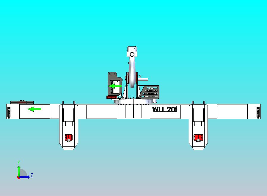 机动轧机提升梁 20T