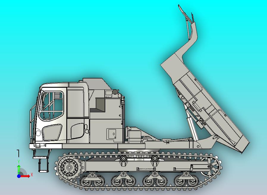 CD110R-3履带车组装