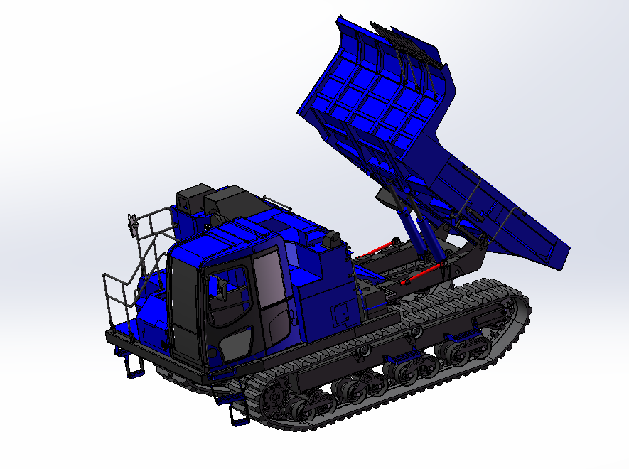 CD110R-3履带车组装