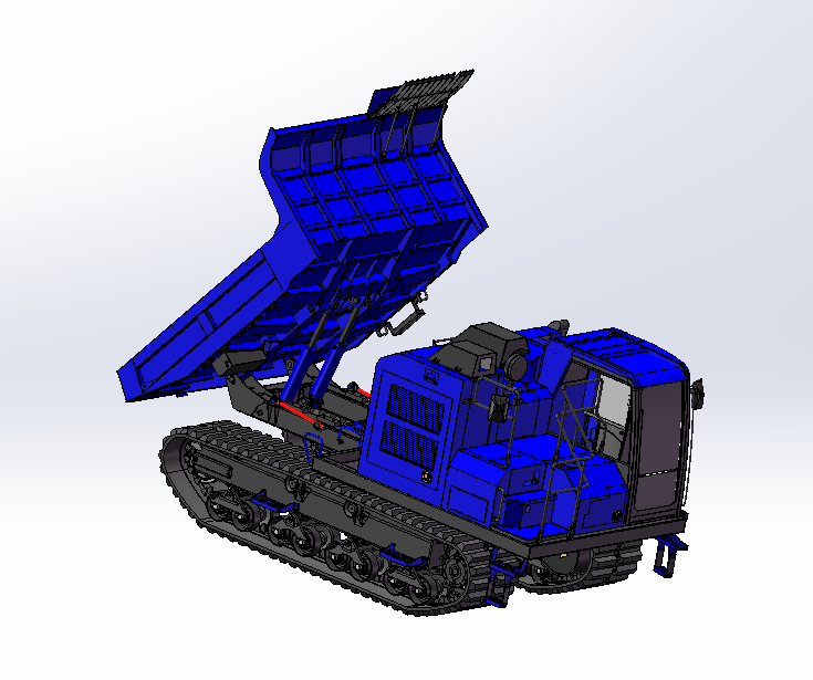 CD110R-3履带车组装