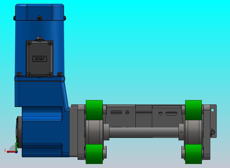 铝型材的双列皮带输送机