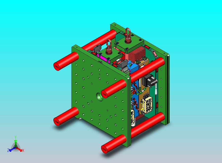 蔚来汽车机舱装饰板1+1塑胶模具