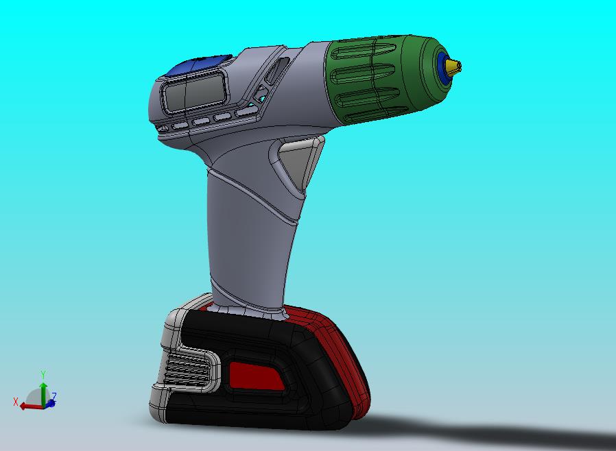 布莱克-德克尔充电式电钻