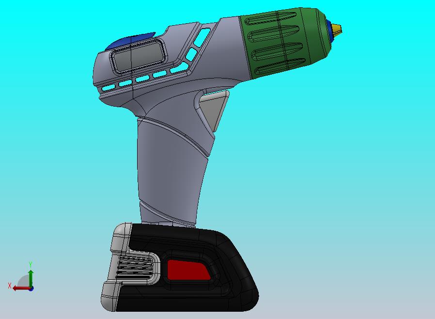 布莱克-德克尔充电式电钻