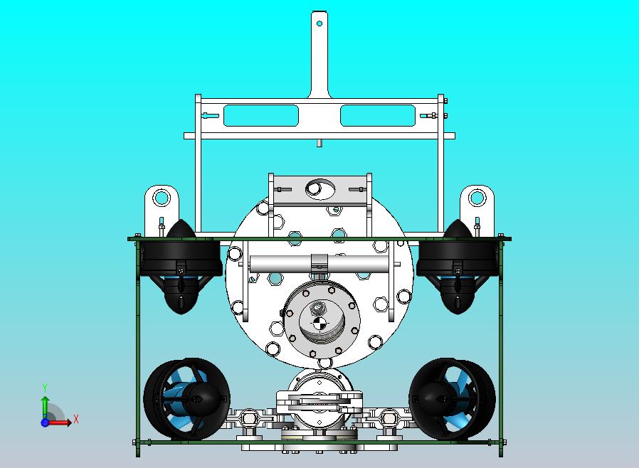 遥控潜水器三维