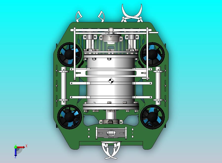 遥控潜水器三维