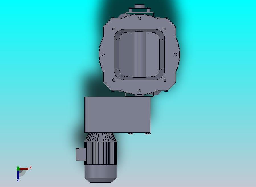 旋转结构的搅碎机设计模型