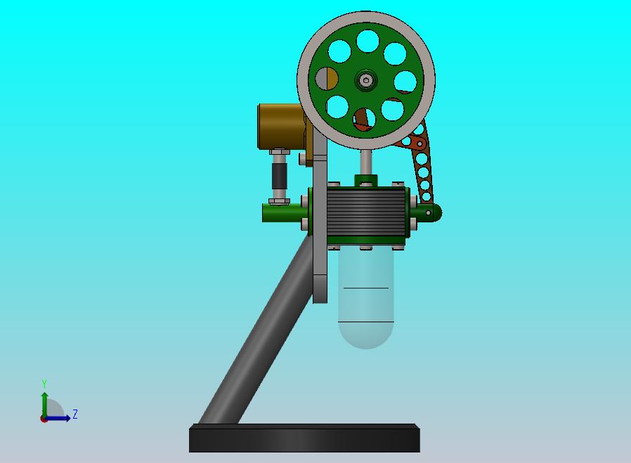 立式螺旋发动机