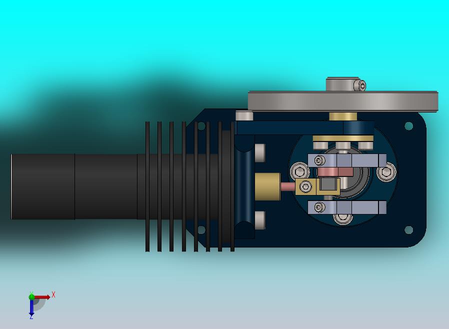 卧式冲击发动机