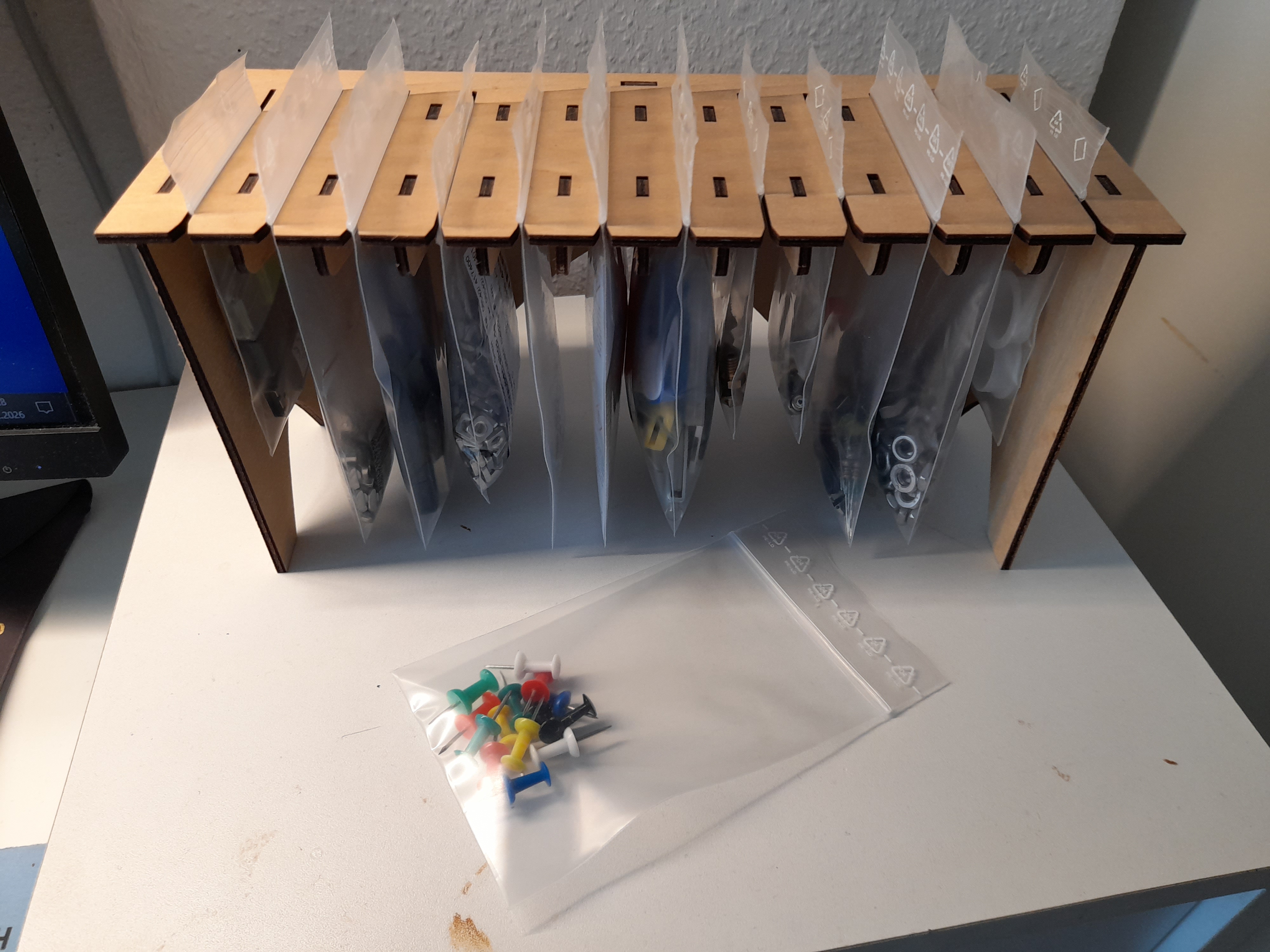 模块化拉链锁袋有机