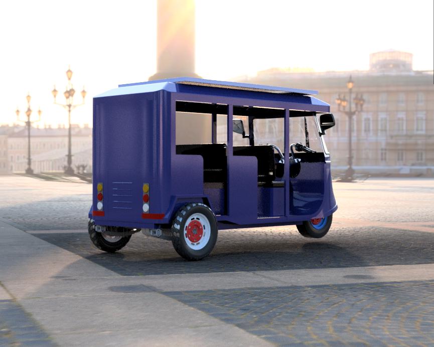 HTU EV 模块 1三轮车