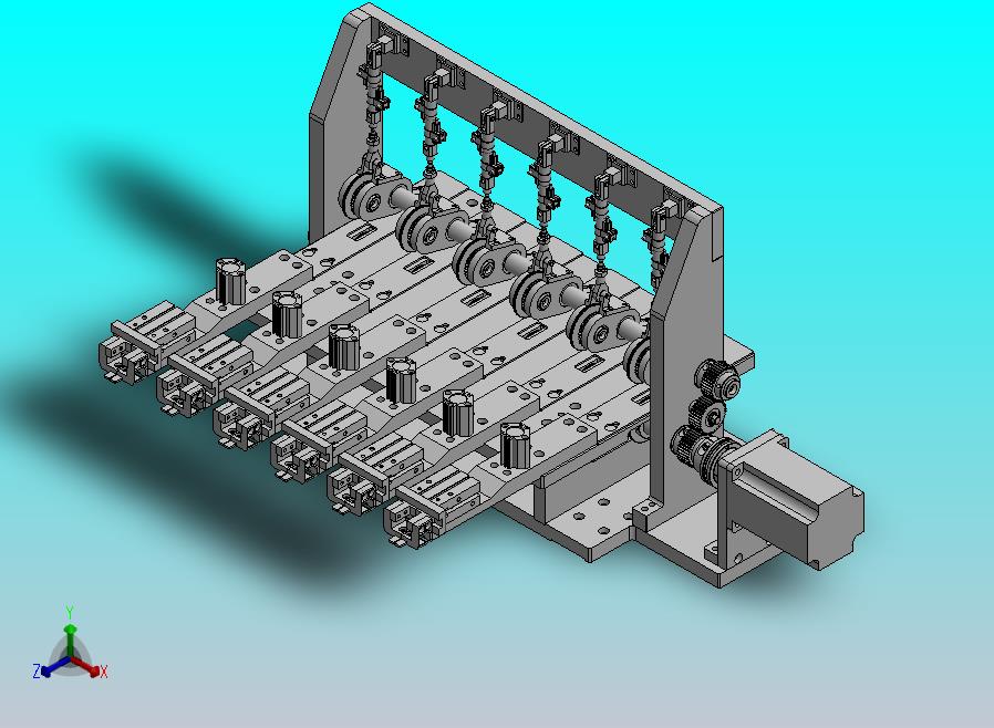线材类物料的送线机构