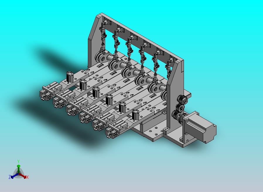 线材类物料的送线机构