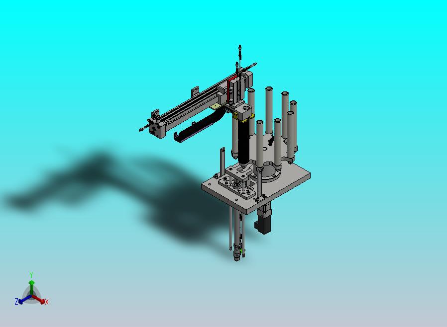 转盘式供料机构