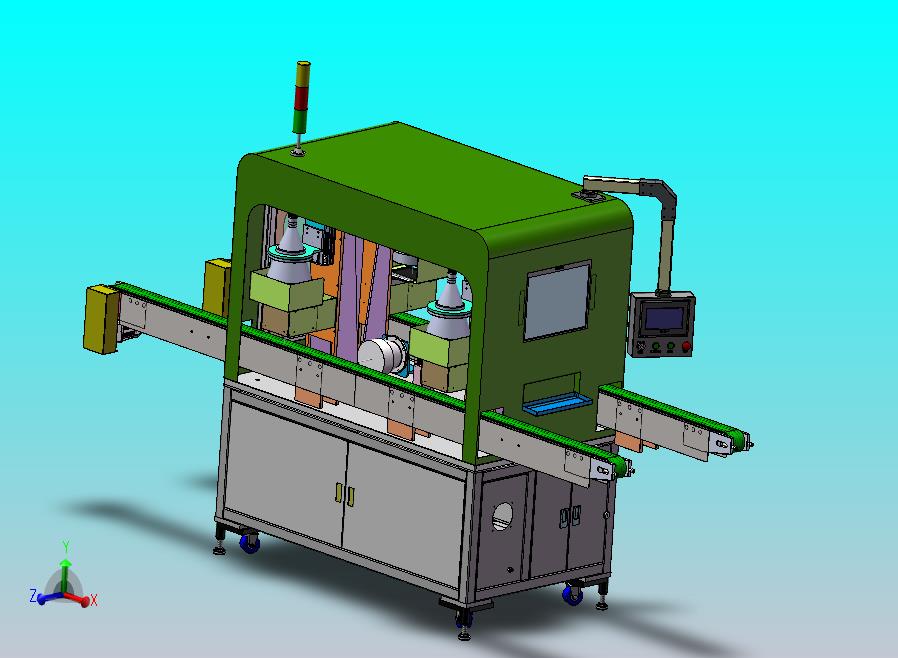 自动对接上下料双工位检测设备
