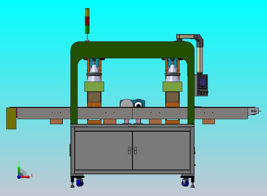 自动对接上下料双工位检测设备