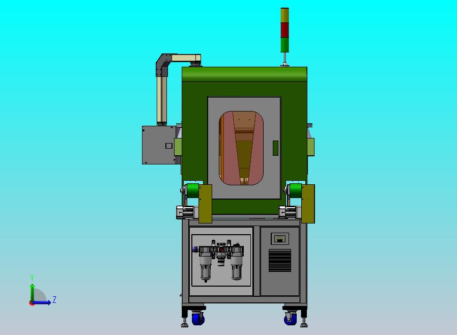 自动对接上下料双工位检测设备