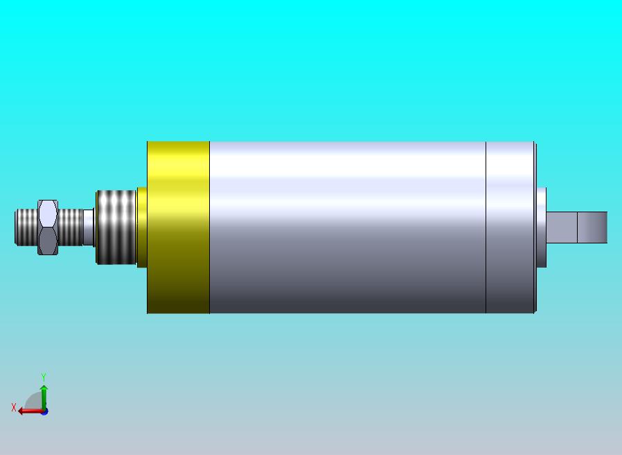 圆形气缸80x20x88.5毫米