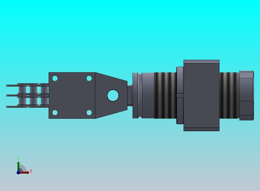 链条夹紧与调节系统