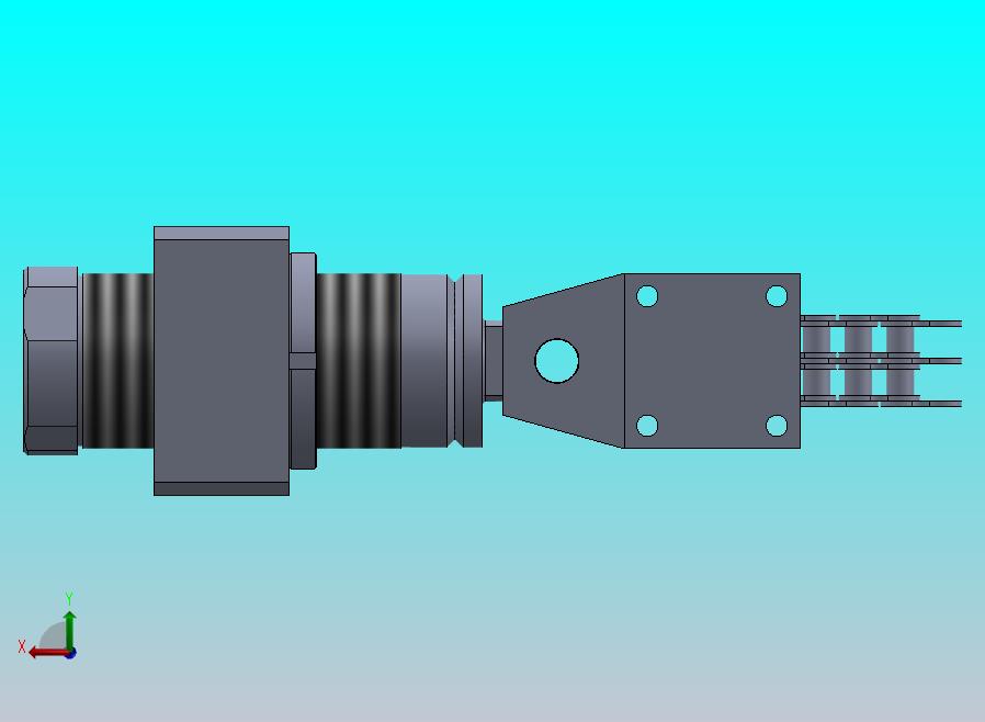 链条夹紧与调节系统