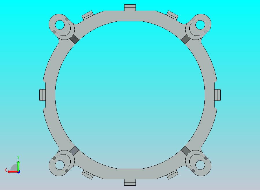 CPU散热器安装支架