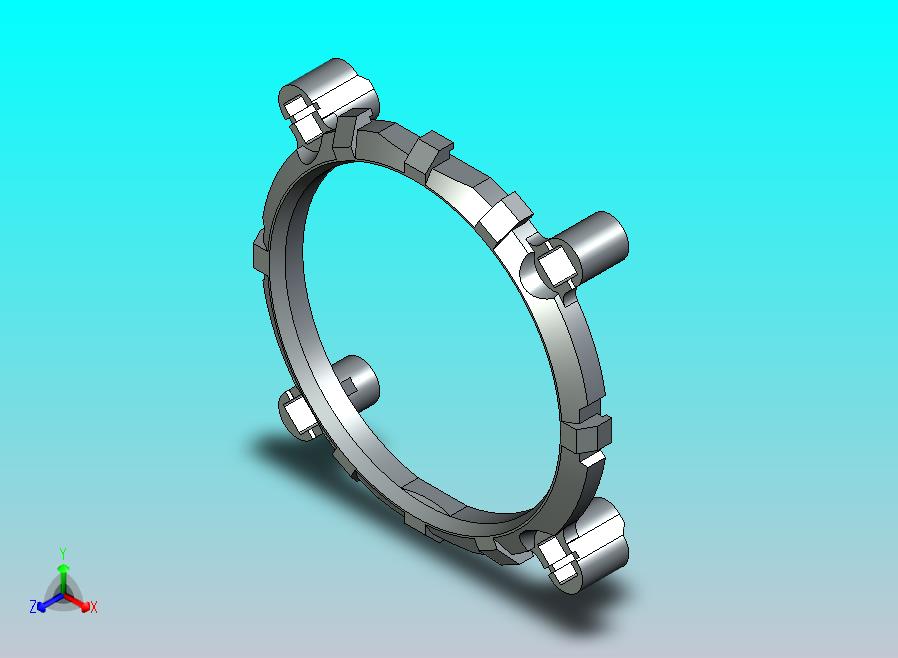 CPU散热器安装支架