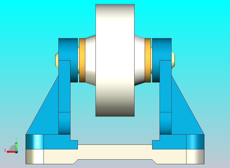 皮带滚轮支撑 (1)