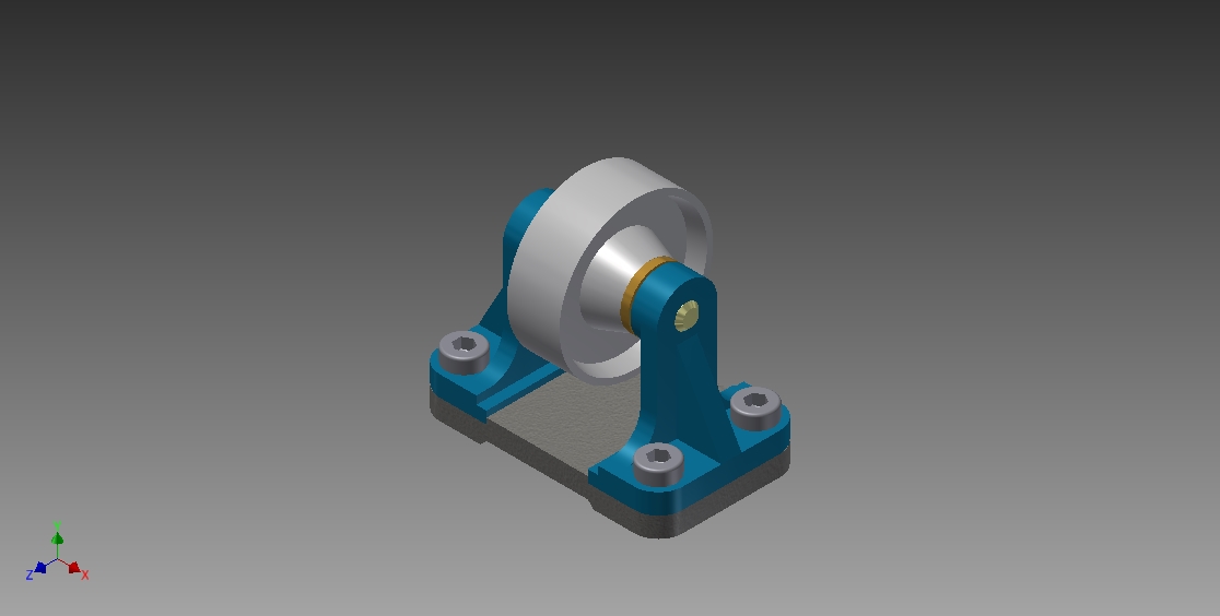 皮带滚轮支撑 (1)