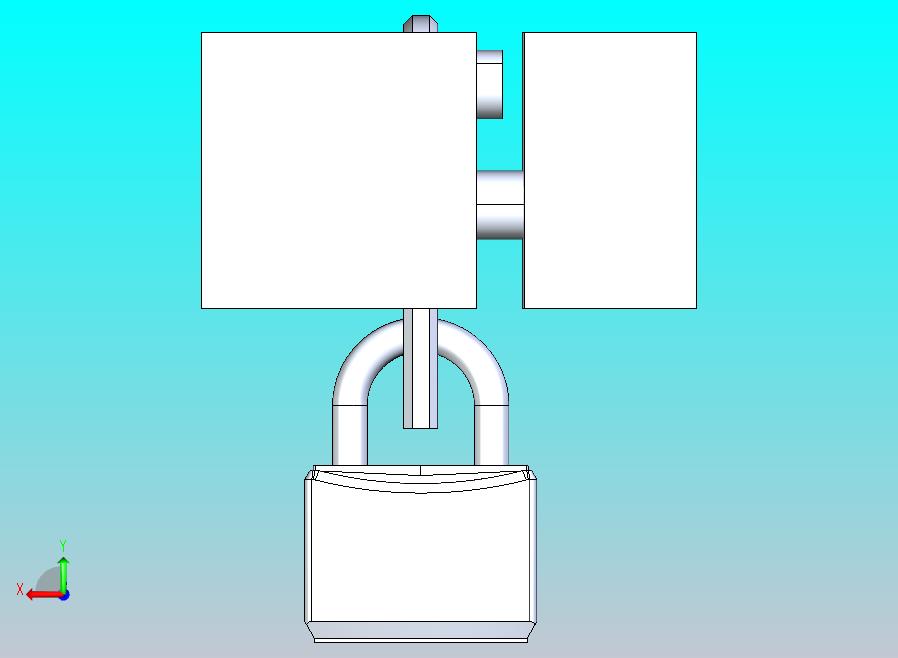 简单的自动门闩锁